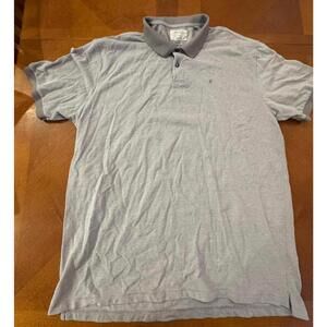 Linksoul Men's Gray Polo Shirt Size 2x Large